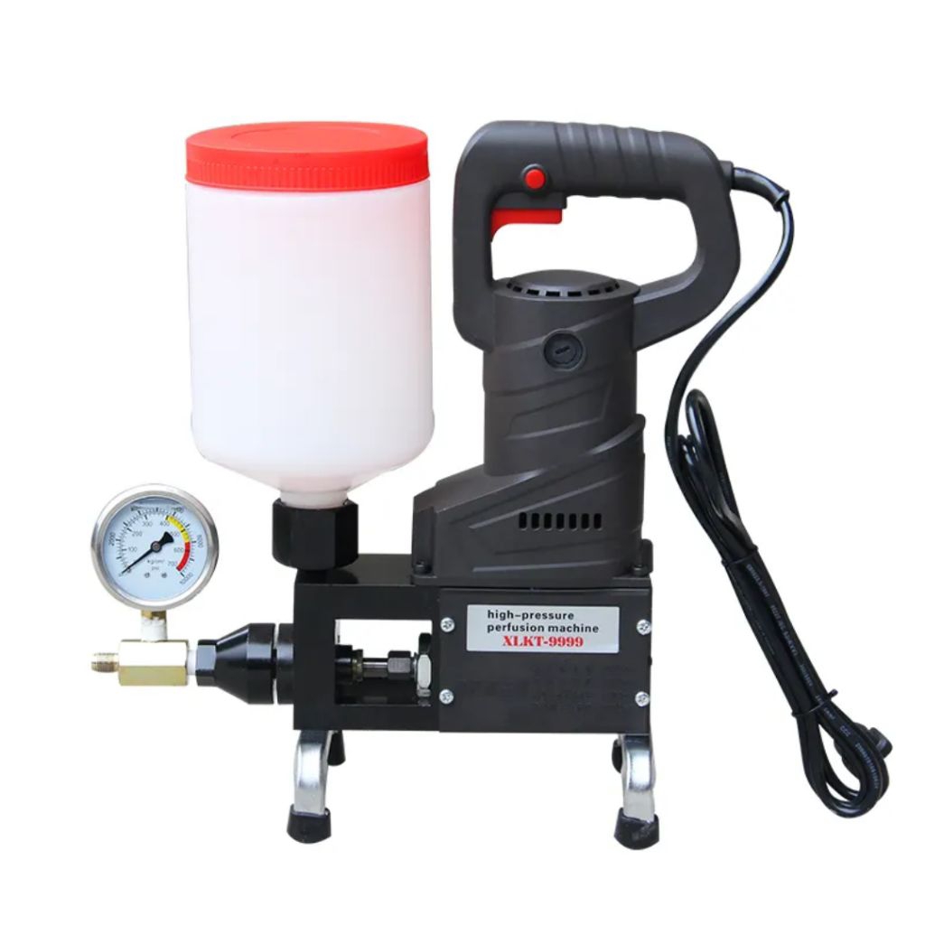 Mesin injeksi beton bocor