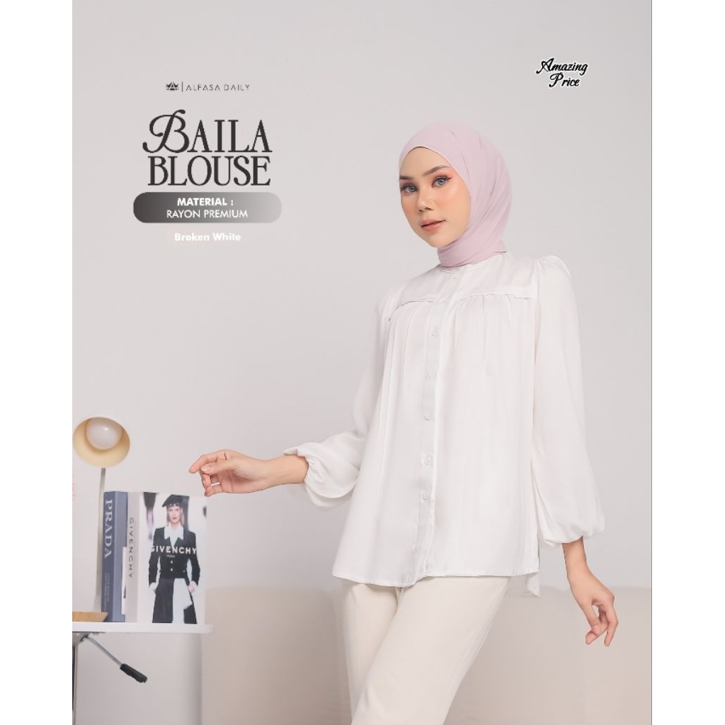 BAILA BLOUSE BY ALFASA DAILY || Blouse polos || Blouse premium || Blouse alfasa || blouse rayon