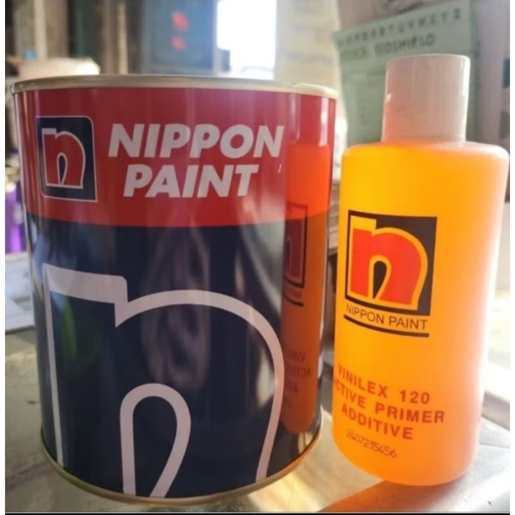 Active Primer Nippon Paint Cat Dasar Anti Karat Galvanis Besi Aluminium