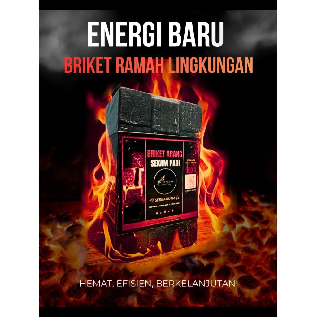 TUNGGAL ARANG [Briket Arang Sekam Padi ]