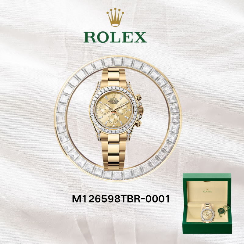 (100% Asli) Bayar di Tempat Jam tangan Rolex  kotak asli Rolex Koleksi Cosmograph Daytona Jam tangan