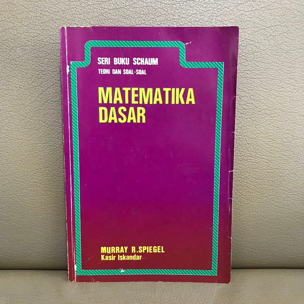Preloved Seri Buku Schaum Teori Dan Soal-Soal Matematika Dasar