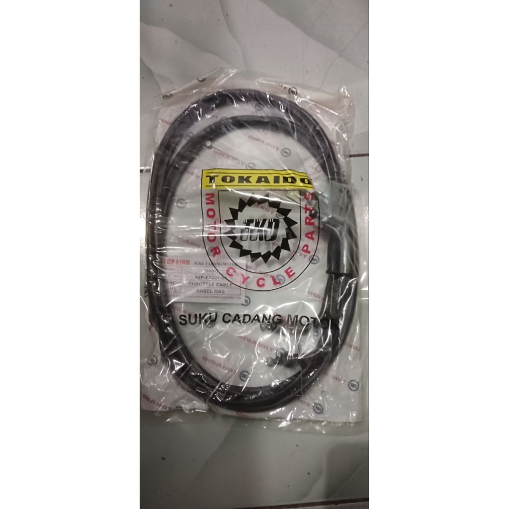 TALI KABEL GAS TOKAIDO TROTTLE CABLE MIO SPORTY J JUPITER MX