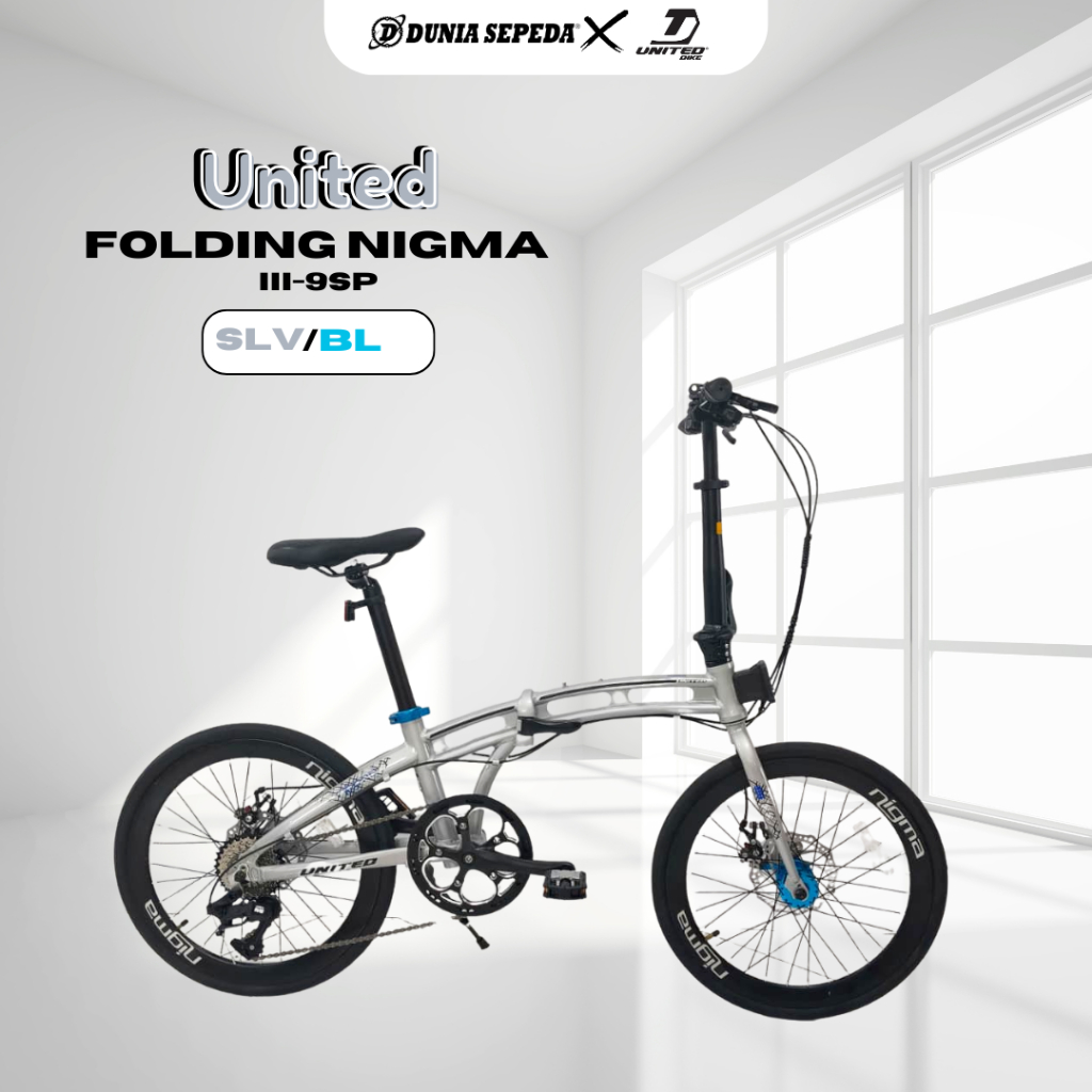 SEPEDA LIPAT 20 UNITED NIGMA III NIGMA V ALLOY