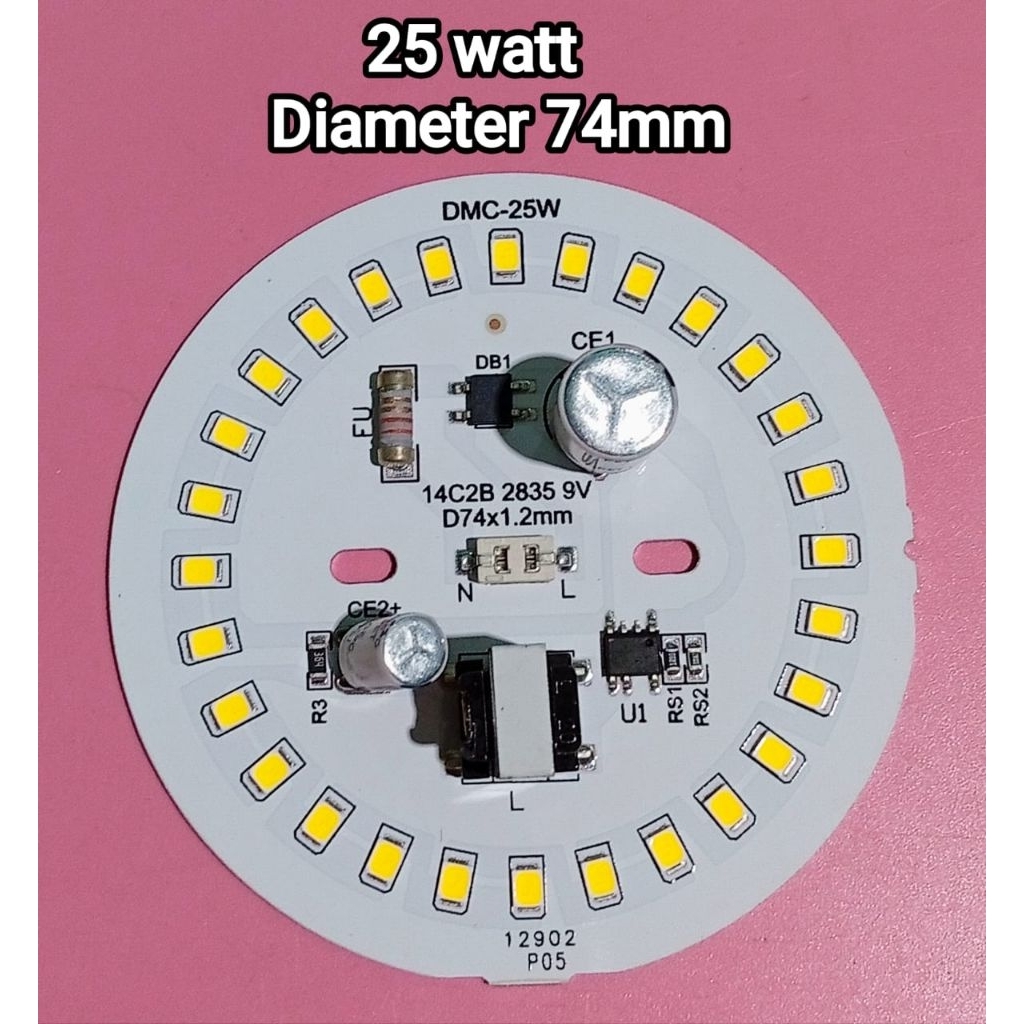 PCB LED AC DMC 25 WATT