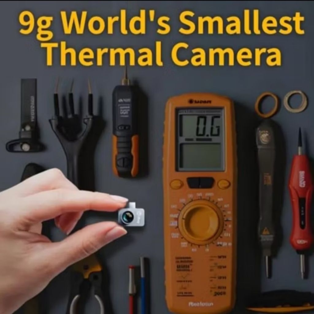 Infiray P2 Pro with macro lens radiometric pocket thermal camera
