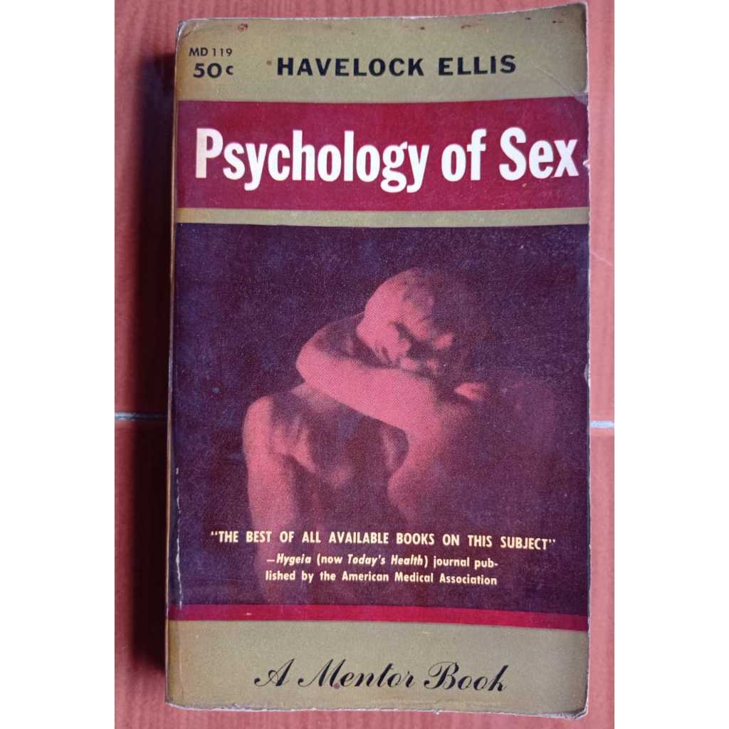 Havelock Ellis: Psychology of Sex - Mentor Book (second preloved)
