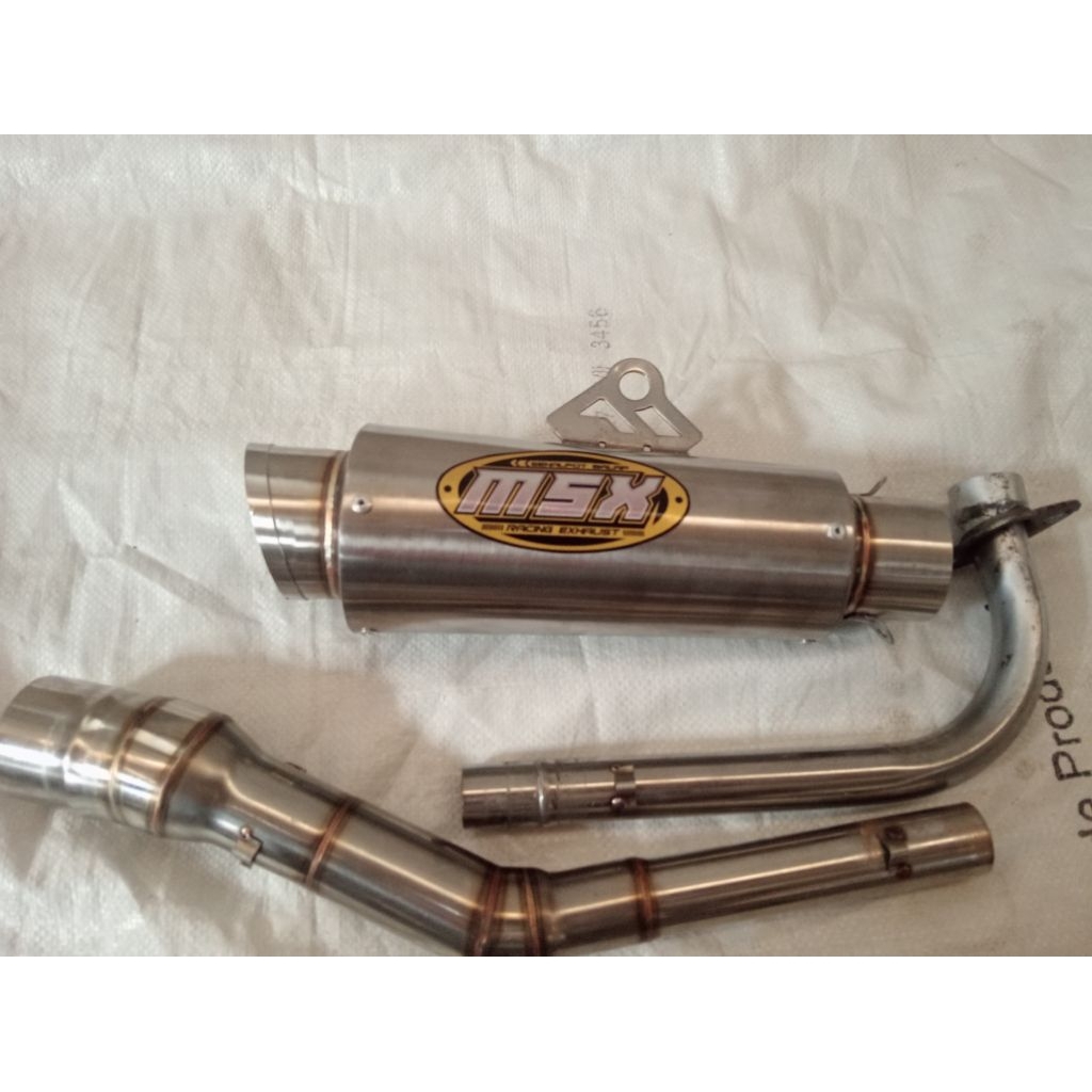 knalpot original msx cantol proliner GTX kolong buat motor jrm Jupiter Z1 Revo grand Shogun karisma 