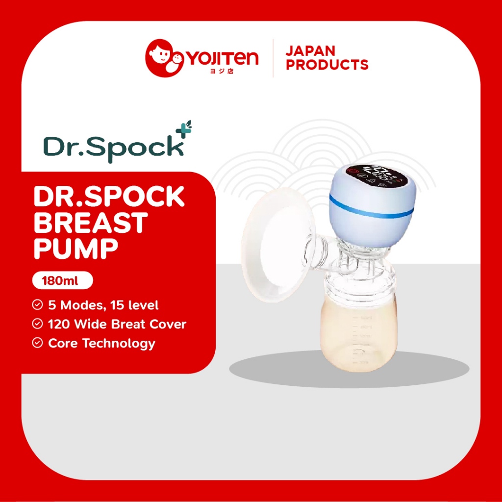 Dr.Spock Pompa ASI Elektrik / Wireless Pompa ASI Electric 180ml Portable Pomping ASI Elektrik Bayi