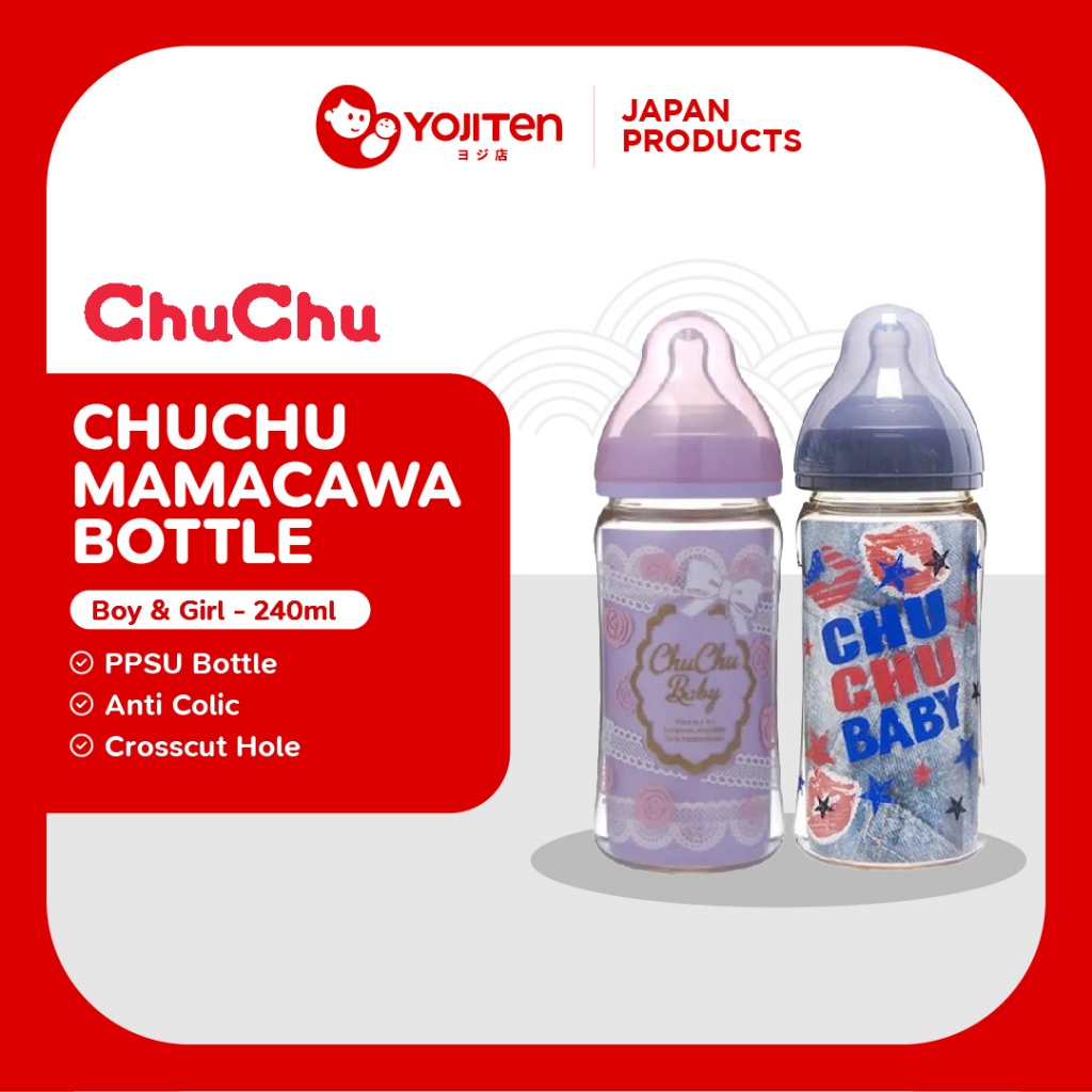 ChuChu Botol Susu Baby PPSU Mamacawa 240ml