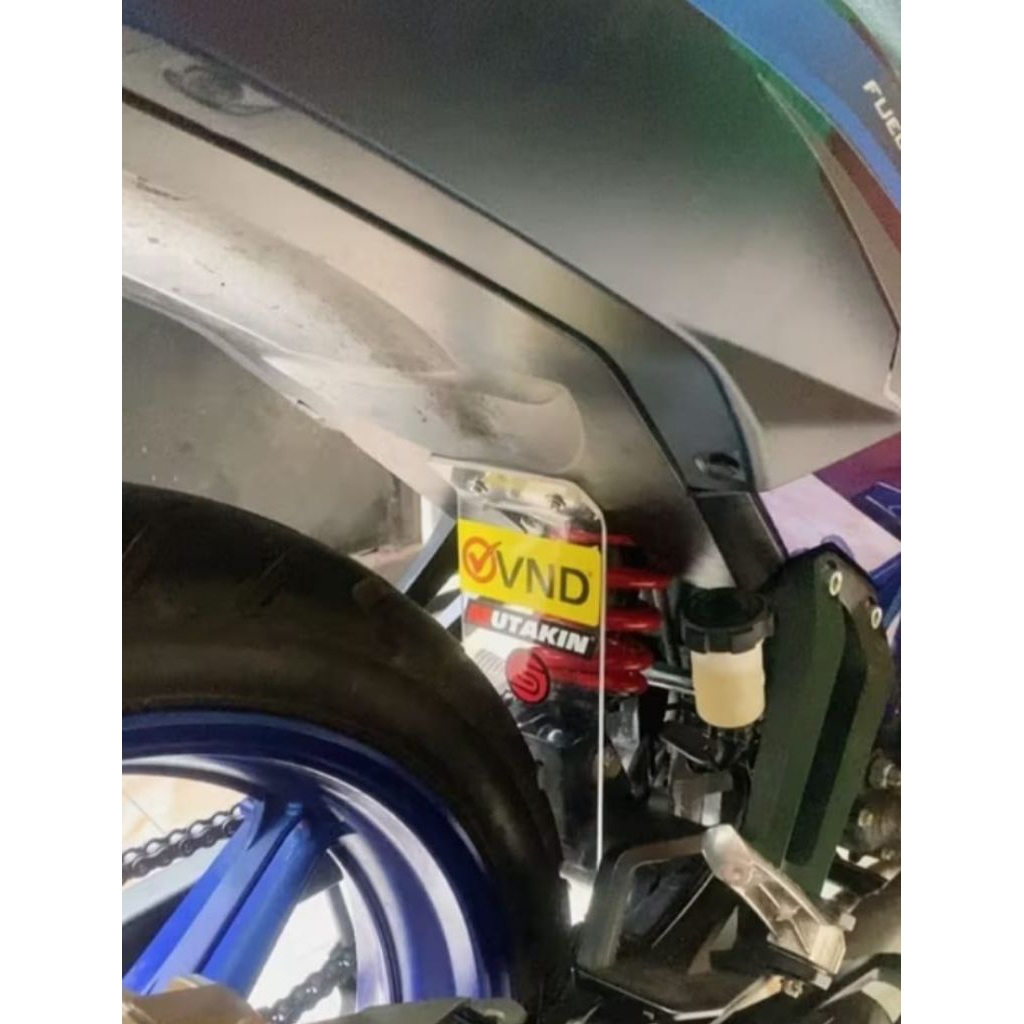 Mika kolong spakbor MX king drag v1 v2 pelindung shock mx king