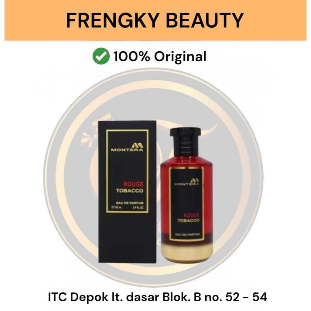 FRAGRANCE WORLD MONTERA ROUGE TBC EDP 100ML