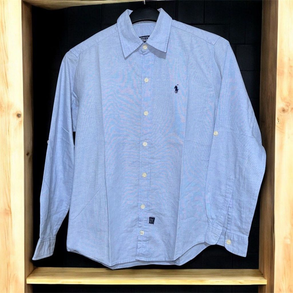 POLO Oxford Mens Long Sleeve Shirt | kemeja Pria Ralph Lauren