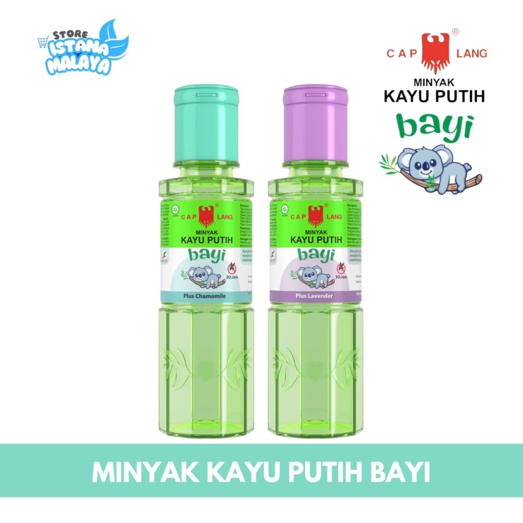 Minyak Kayu Putih Bayi Caplang Chamomile Lavender