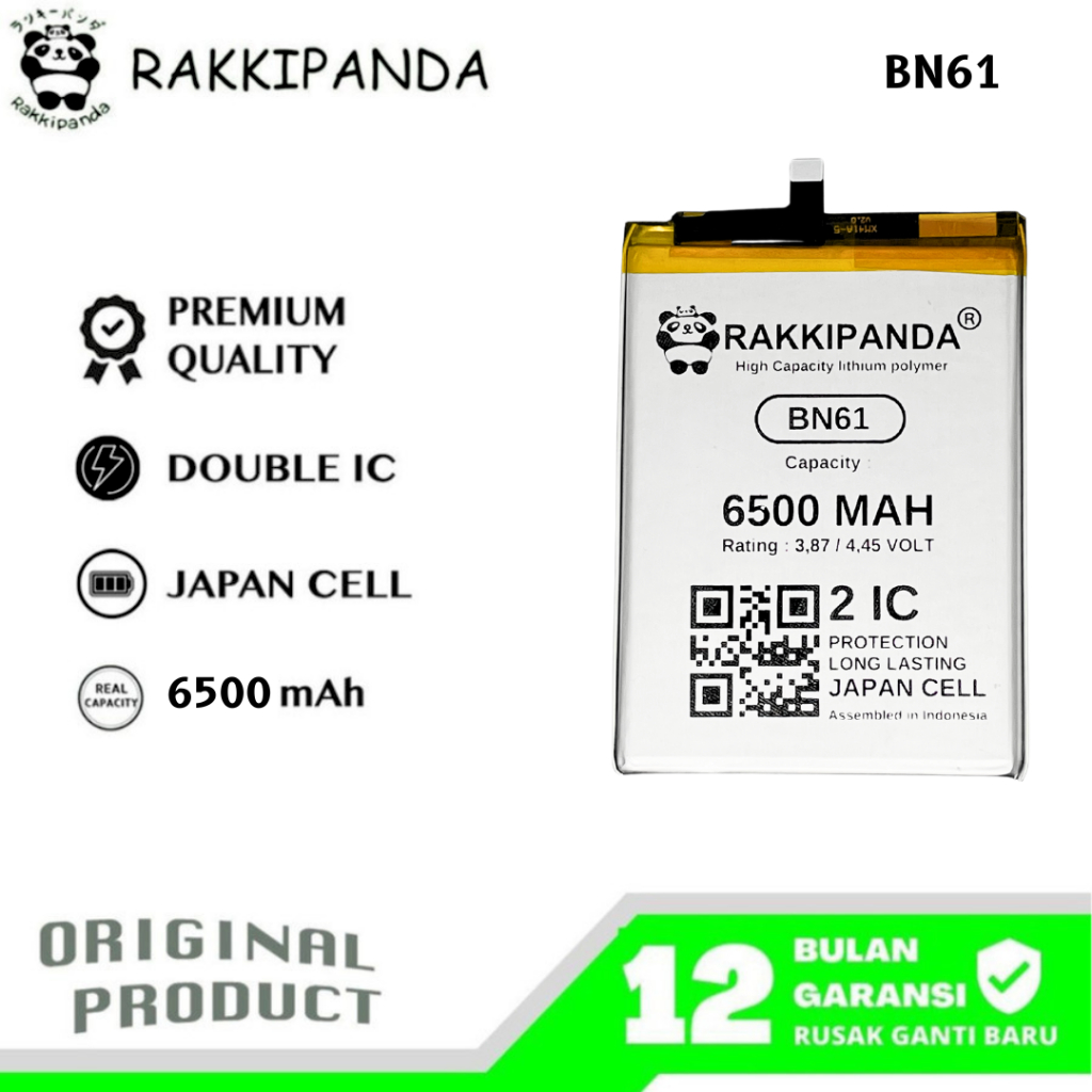 RakkiPanda - BN61 Poco X3 Batre Batrai Baterai