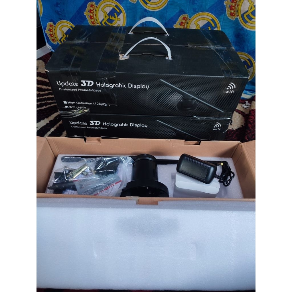 Kipas Hologram 3D Holograhic Display