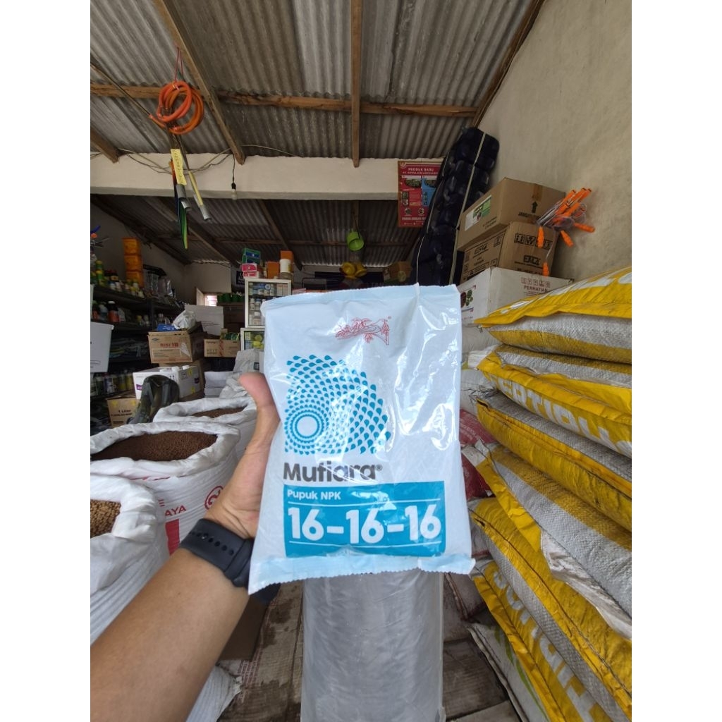 Pupuk NPK MUTIARA 1KG [Kemasan Pabrik] ORIGINAL