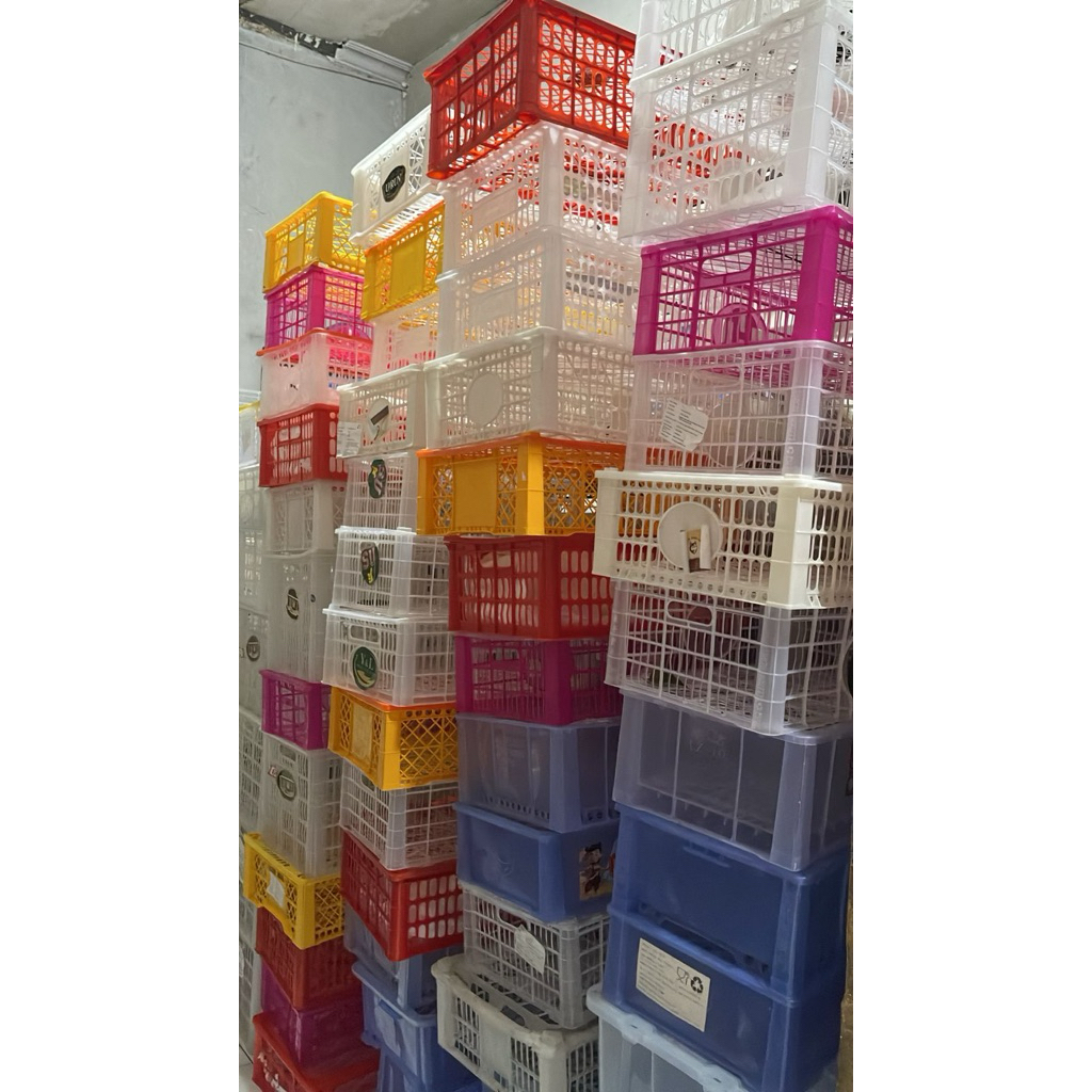 keranjang buah jeruk serbaguna (warna random) bekas rak organizer buah serbaguna keranjang kranjang 