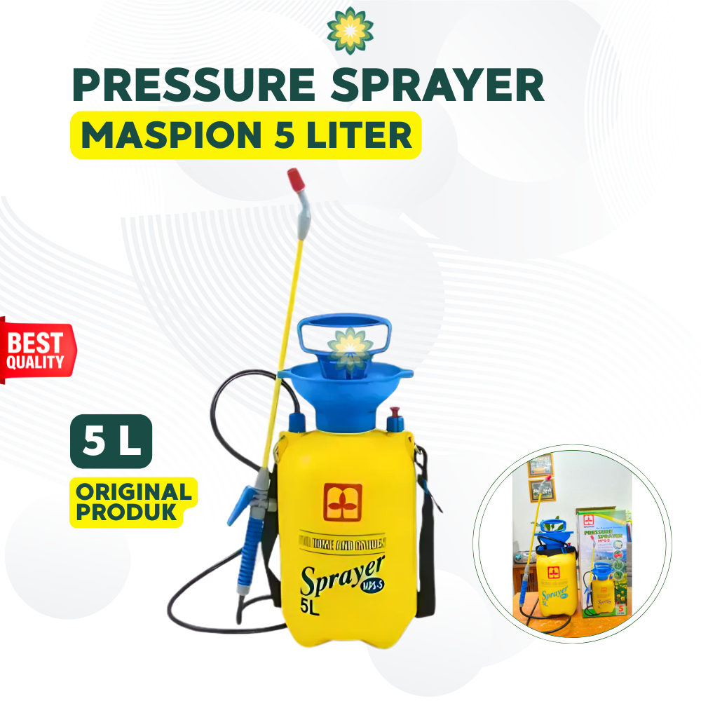 Pressure Sprayer Maspion 5 Liter | Alat Semprot Tanaman