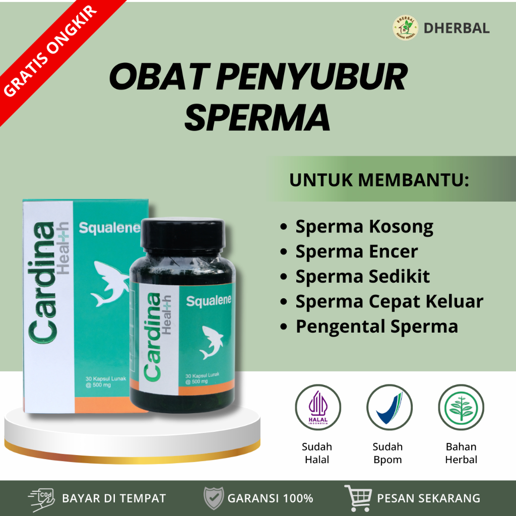 Obat Penyubur Sperma, Obat Pengental Sperma, Obat Azoospermia, Obat Sperma Kosong, Obat Sperma Encer
