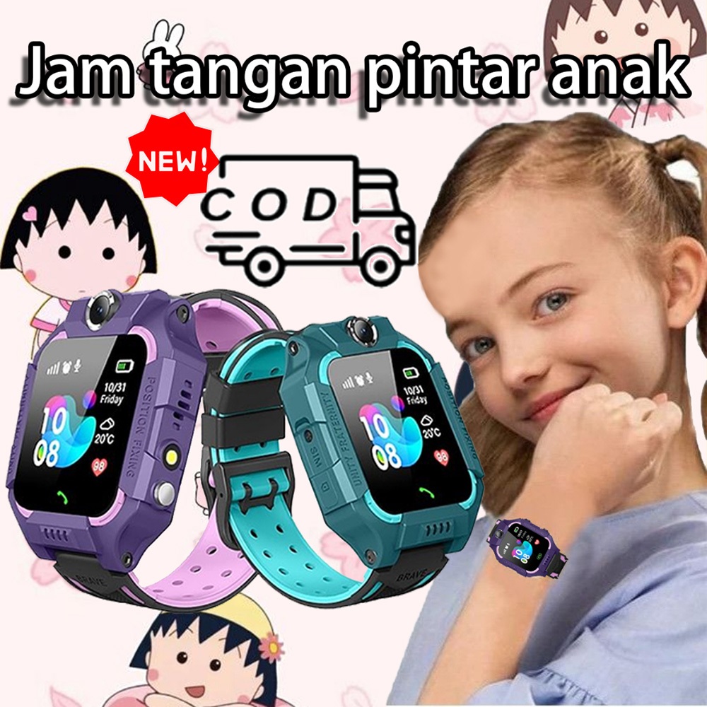[100% ORI]Samsung Smartwatch anak Jam tangan Kamera ganda 360 derajat flip lP67 Menelepon-GPS-SOS