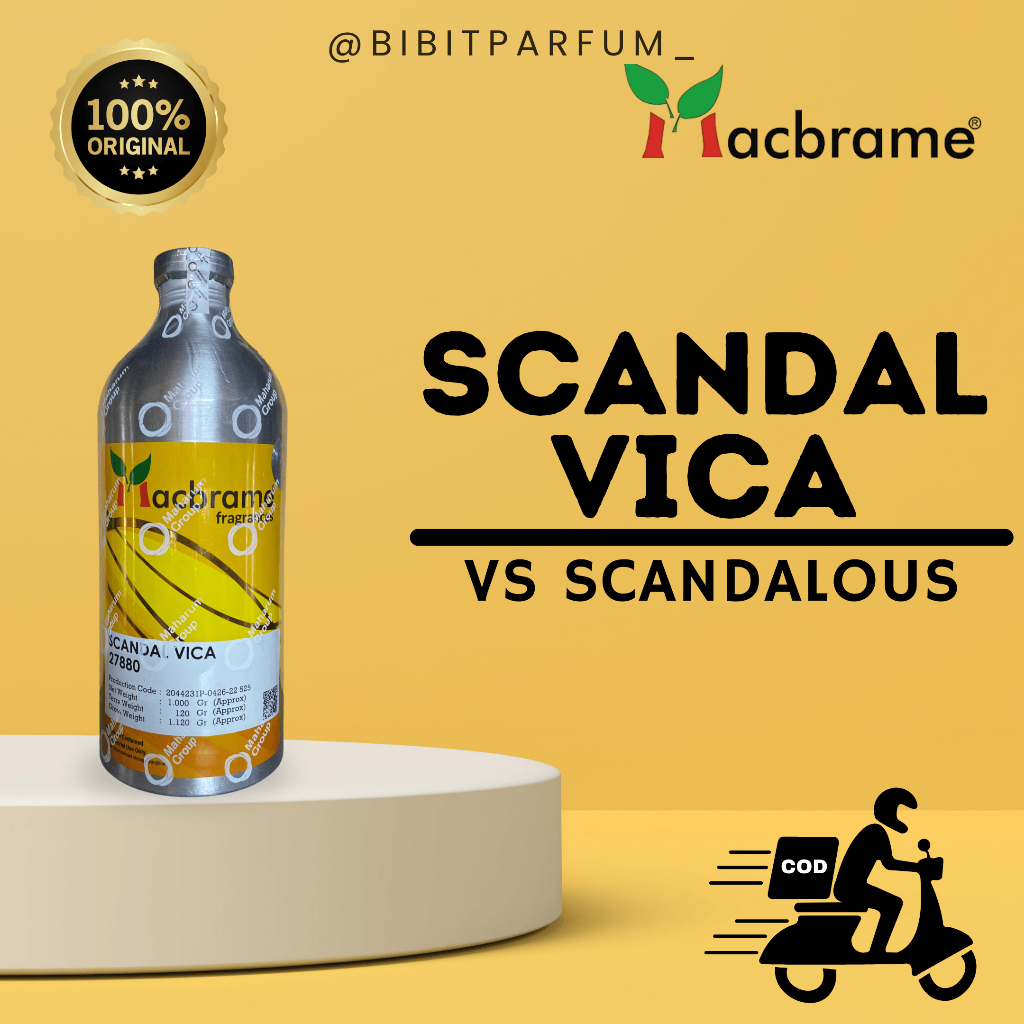 SCANDAL VICA - SCANDALOUS 250GR - 500GR REPACK BY MACBRAME
