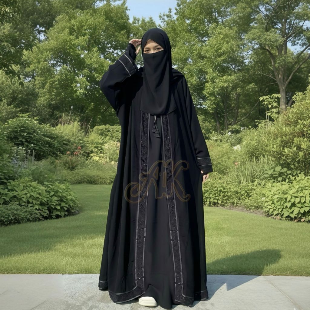 Gamis Nayla //gamis dewasa dan anak abaya couple ibu dan anak