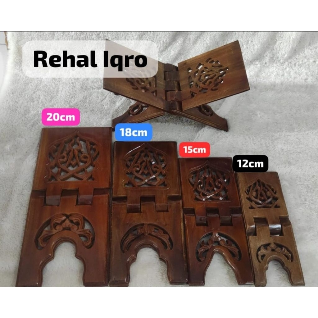 REHAL AL QURAN - REKAL/REKHAL MEJA LIPAT TATAKAN AL QURAN - MEJA TATAKAN MENGAJI
