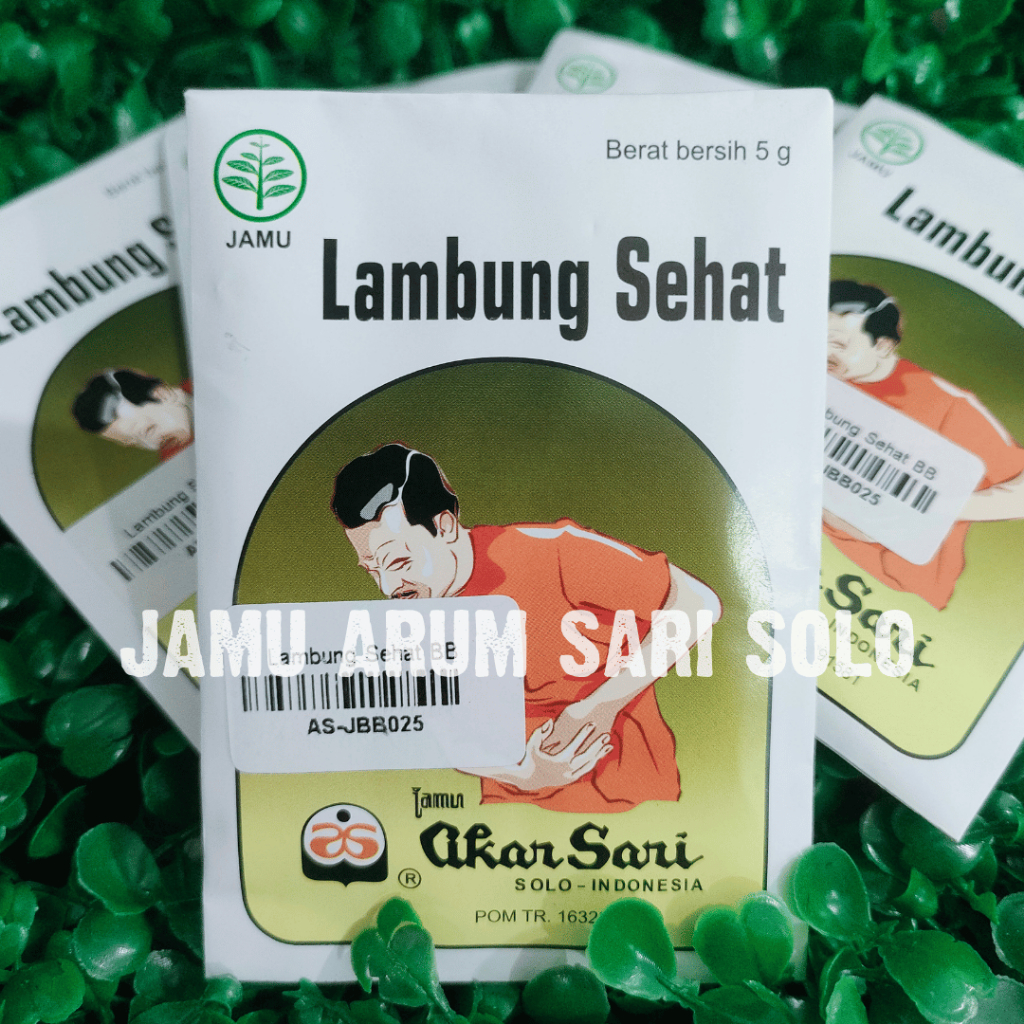 Jamu Akar Sari - Lambung Sehat Bubuk 2 pcs - Untuk Mengatasi Asam Lambung dan Pencernaan
