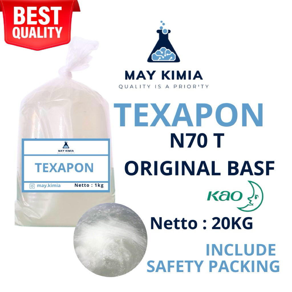 Texapon N70 BASF 20kg / Texapon BASF 20kg / Texapon N70 20kg / Texaphone N70 / Texapone BASF 20kg