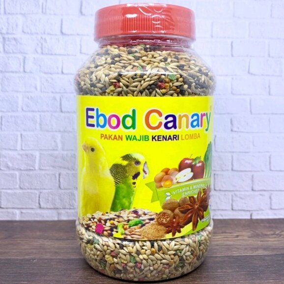 EBOD CANARY BIRD FOOD TOPLES 400GR - MAKANAN BURUNG