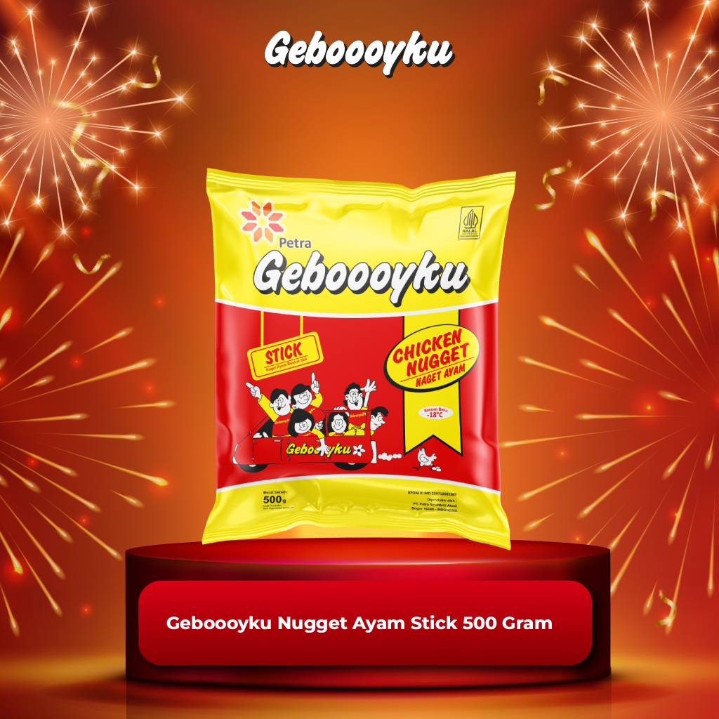 Gebooyku Nugget Ayam Stick 500Gr