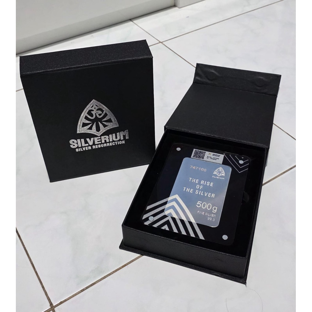 SILVERIUM REGULER 250-500gram/PERAK REGULER 250-500gr/SILVER REGULER 250-500gram/LOGAM MULIA PERAK