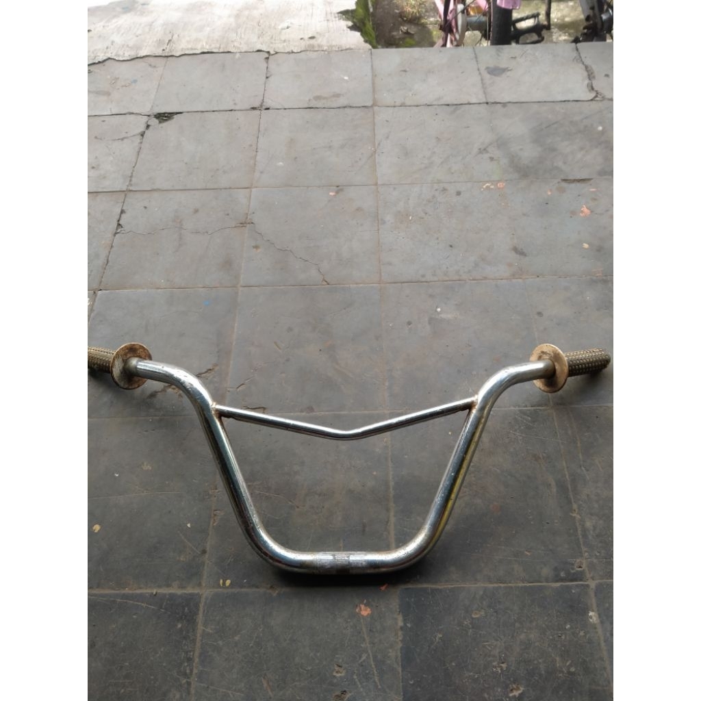 stang BMX lebar model v bar second