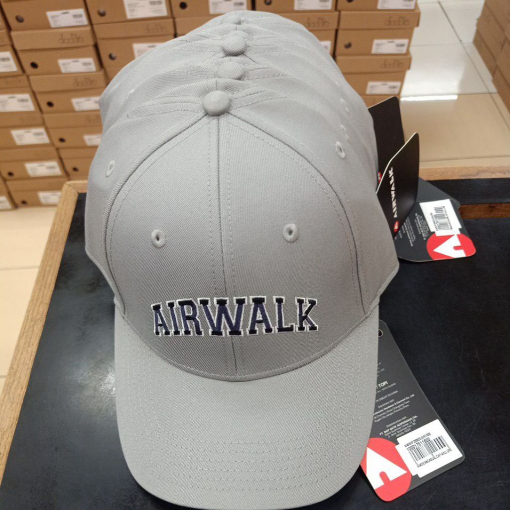 AIRWALK TOPI UNISEX PRIA-WANITA_GREY