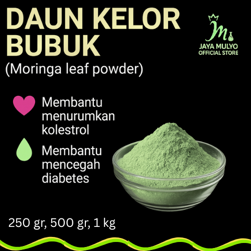 Daun Kelor Bubuk 250 gr/Bubuk Daun Kelor