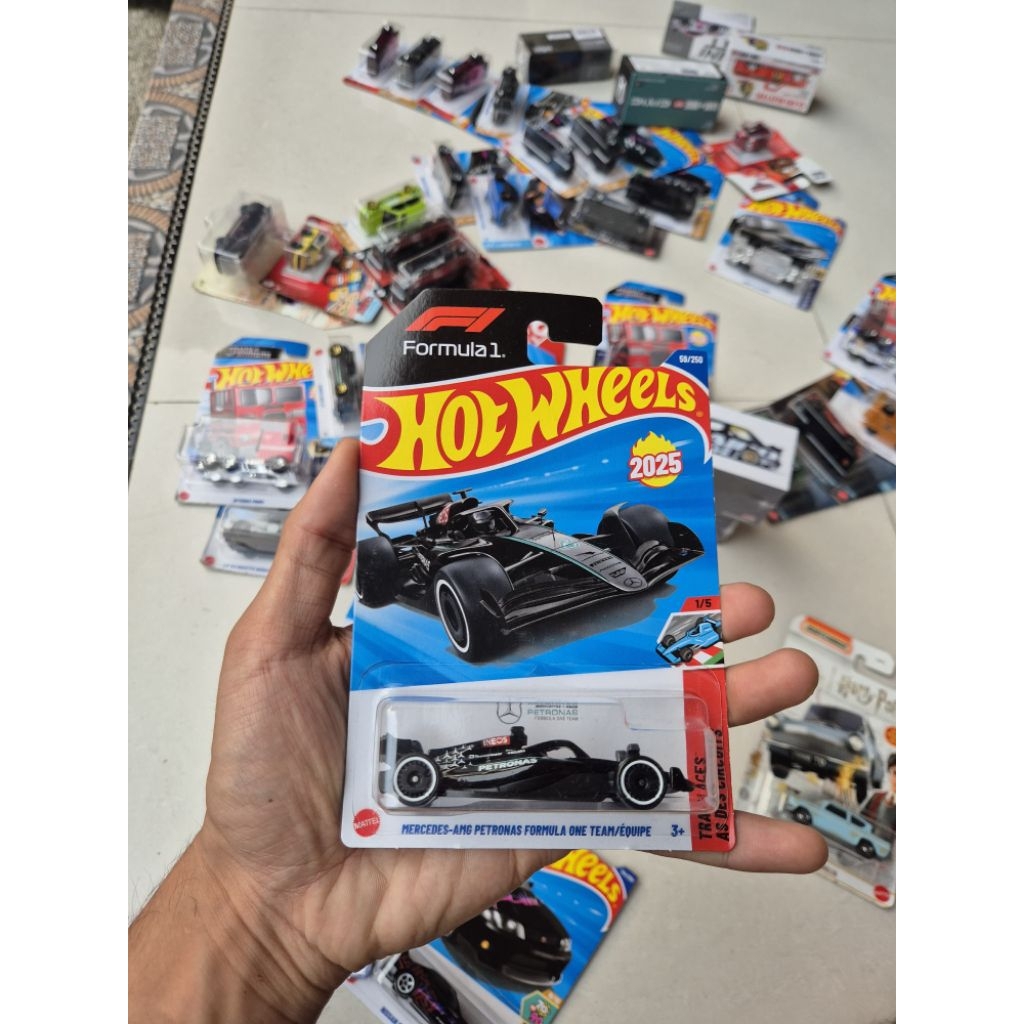 Hotwheels F1 mercedes petronas