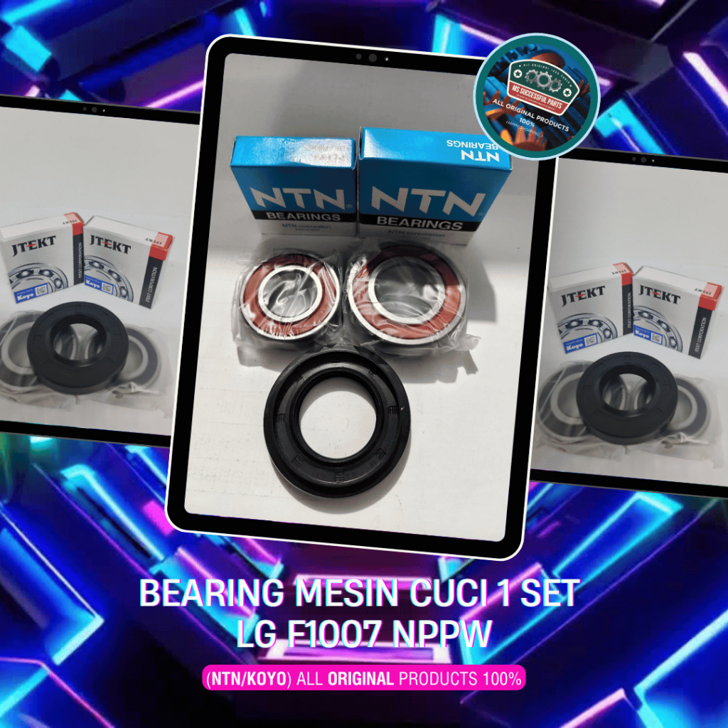 BEARING MESIN CUCI LG F1007 NPPW (KOYO/NTN ORIGINAL) F1007NPPW