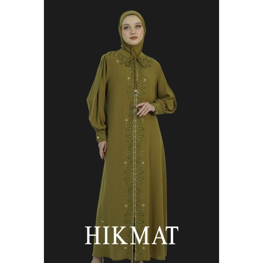ABAYA HIKMAT A4462/GAMIS/BAJU MUSLIMAH