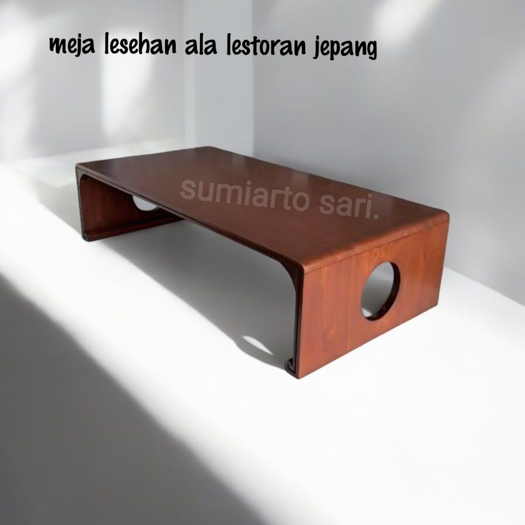 MEJA LESEHAN ALA RUMAH MAKAN JEPANG