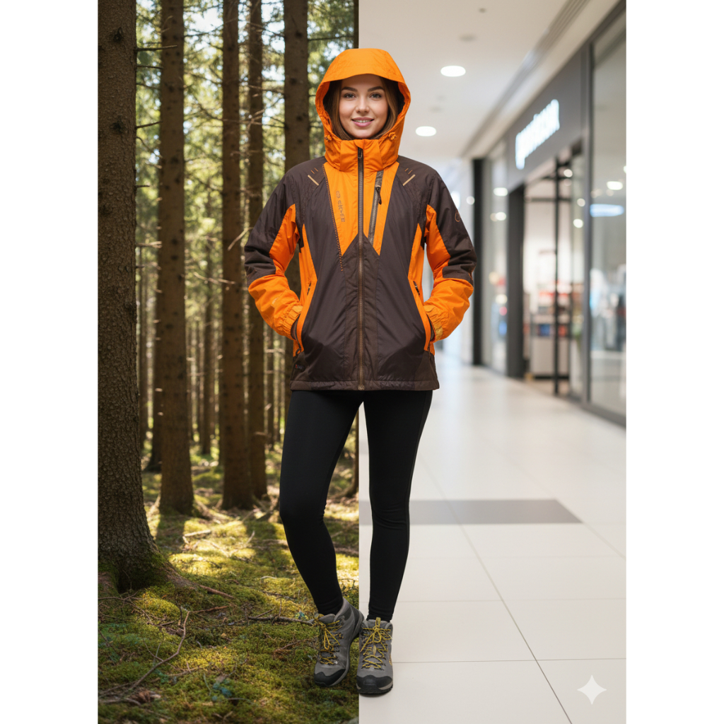 CHANGE GEAR EIDER HIKING GORPCORE