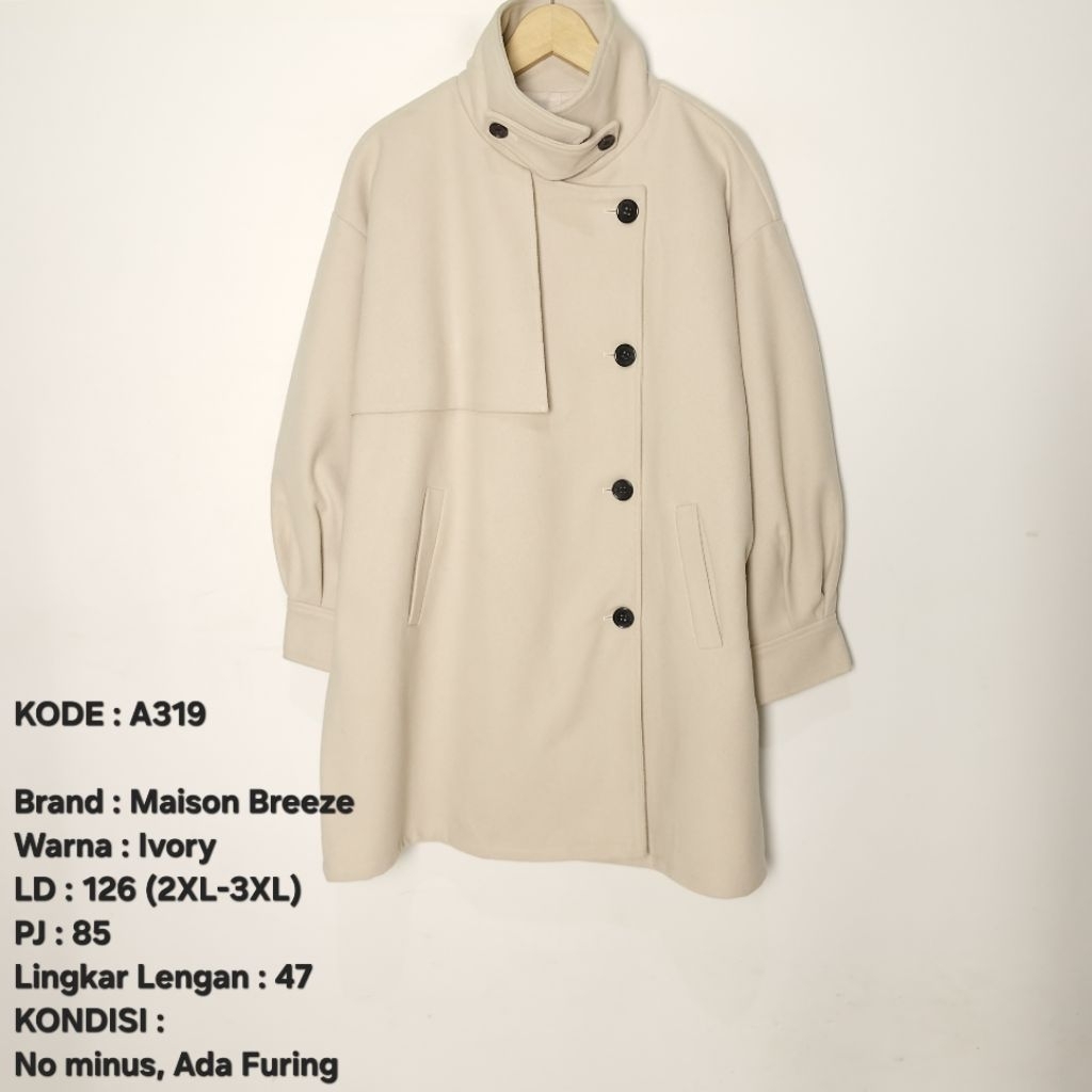 Coat, Long Coat Winter Musim Dingin Winter Jumbo Big size Preloved 010