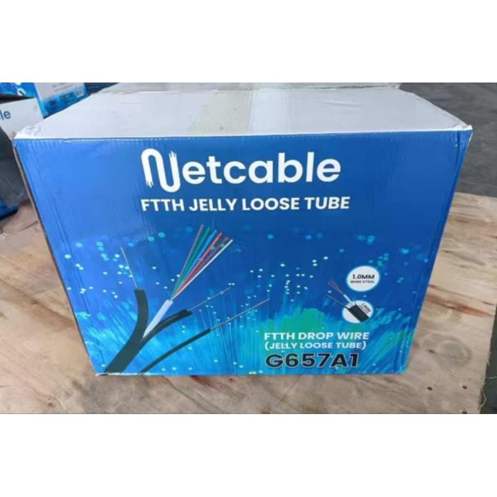 NETCABLE JELLY TUBE KABRL FIBER OPTIK 3 SELING DROPCORE