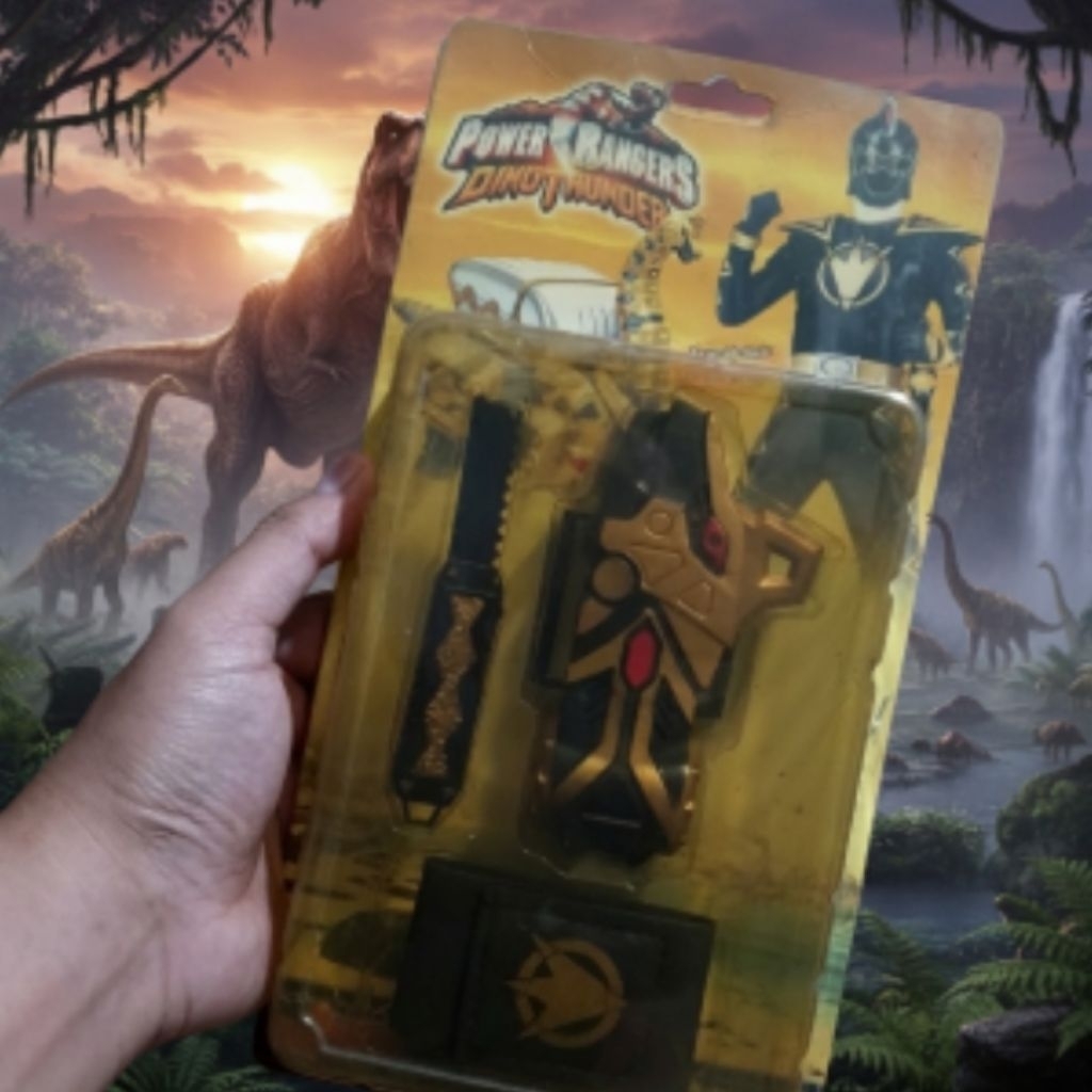 DX Brace Changer Abaranger Power Ranger Dino Thunder Black Ranger Bootleg ver