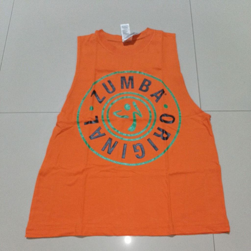 Preloved Kaos Zumba Wear ZW Original