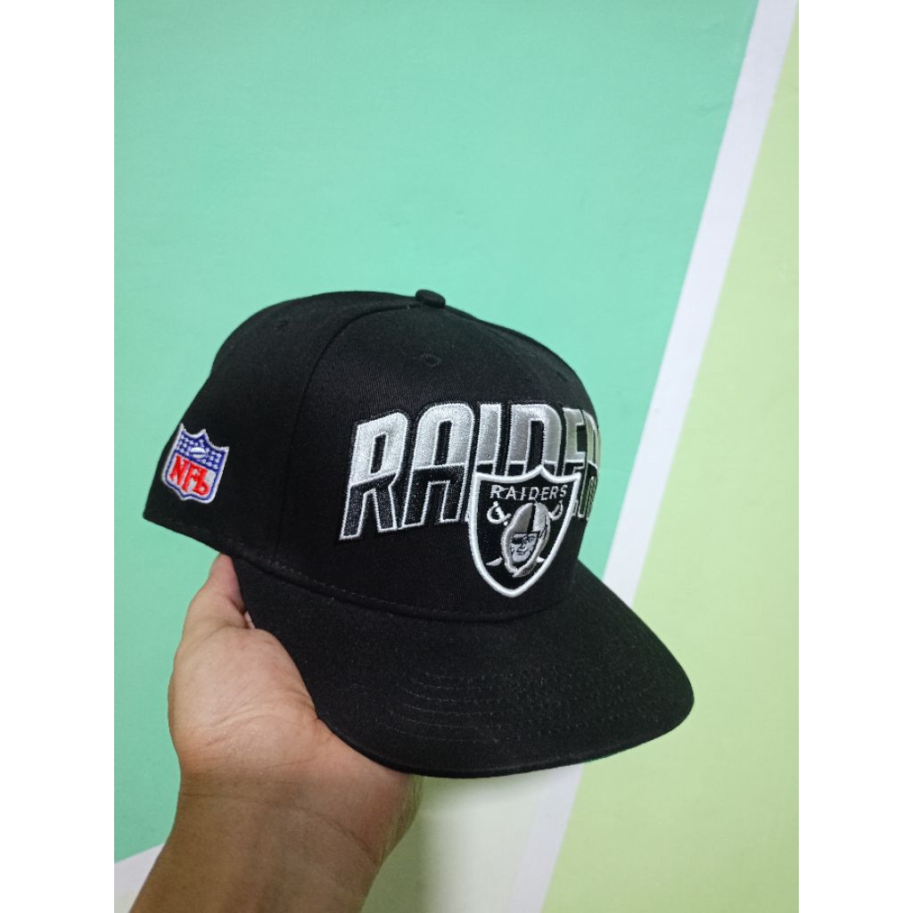 Topi Snapback Raiders NFL