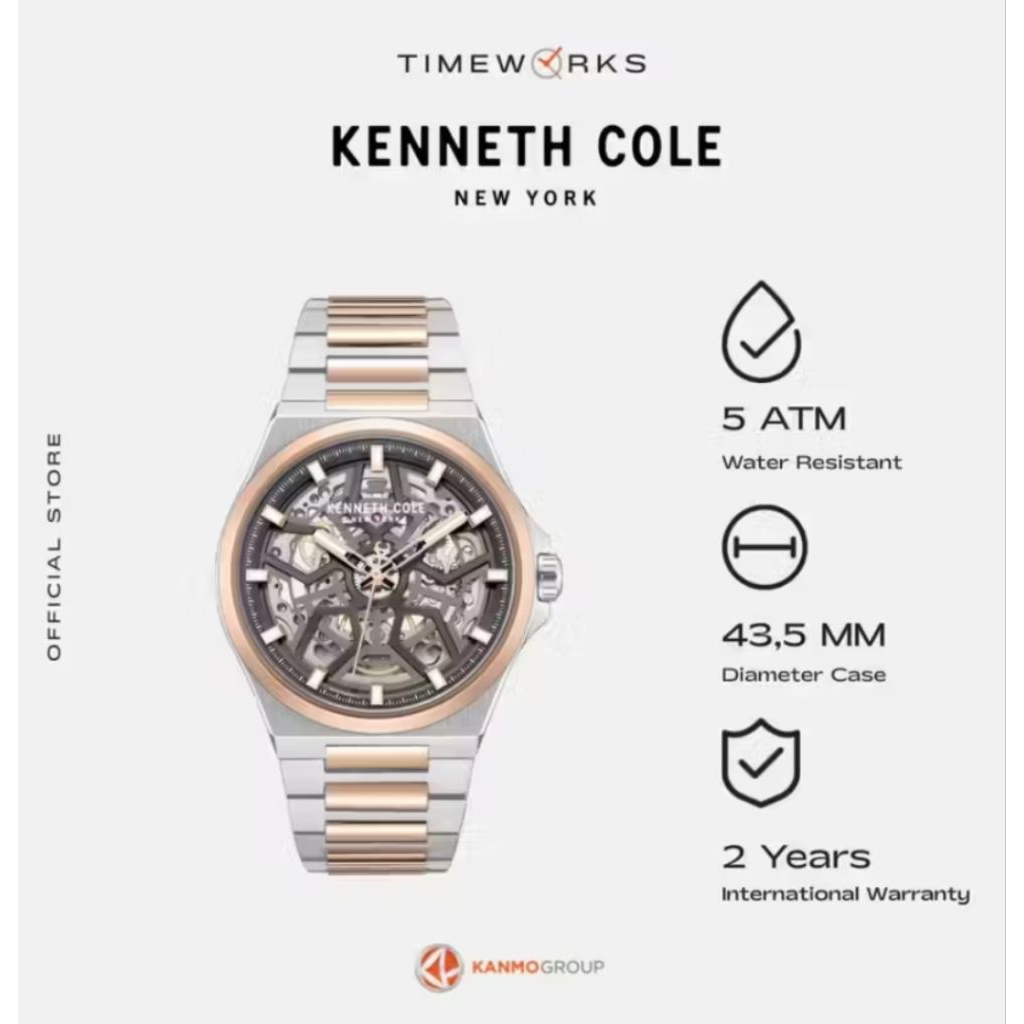 Jam Tangan Kenneth Cole Original