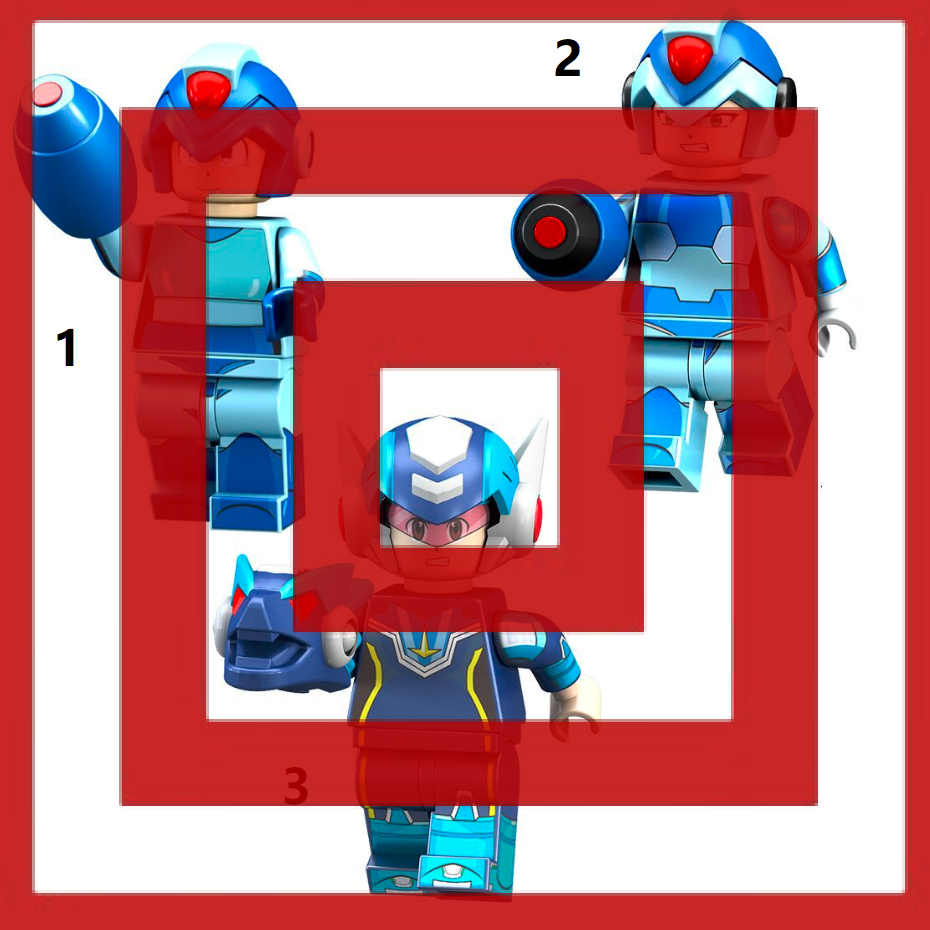 Capcom Mega Man Rockman X Star Force Dragon Action Figure Mini