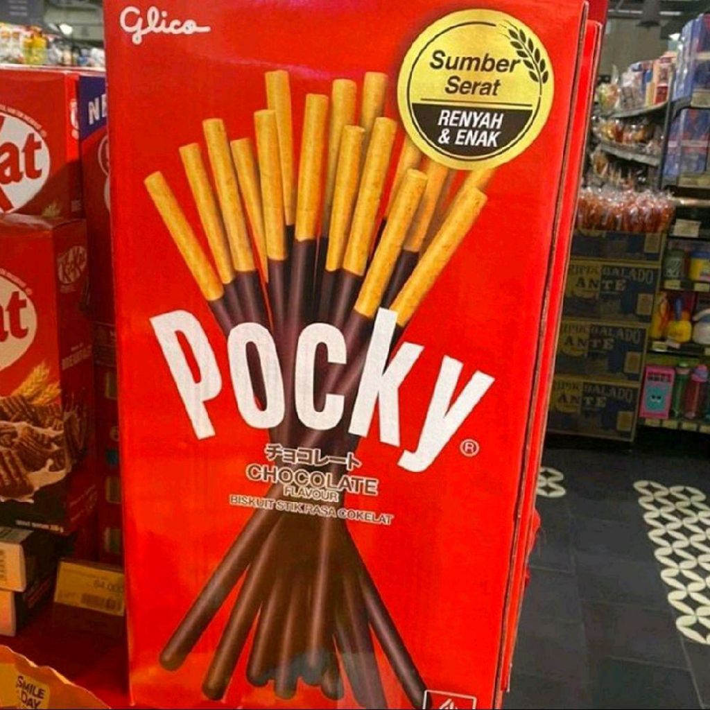 Pocky jumbo box Glico Pocky jumbo Box isi 10 pack