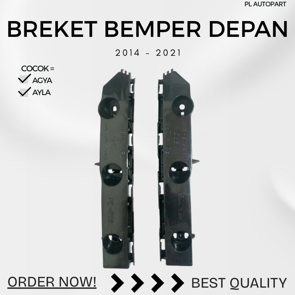 BREKET BEMPER DEPAN AGYA AYLA 2014–2021